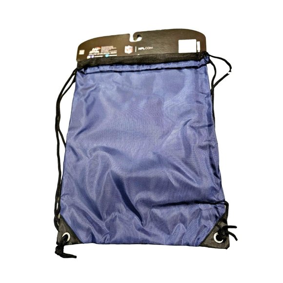 DALLAS COWBOYS Football Team Logo Backsack String Backpack with Cord Gym Bag New - Picture 3 of 3